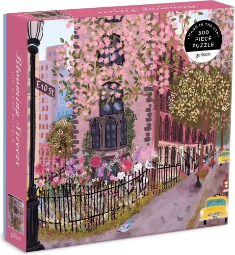 Puzzle Rozkvitnuté ulice – 500 dielikov GALISON
