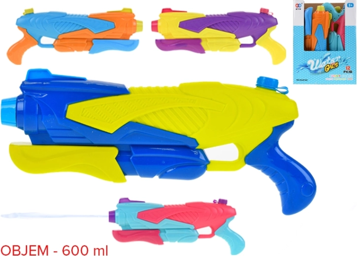 Vodná pištoľ s pumpou 37 cm