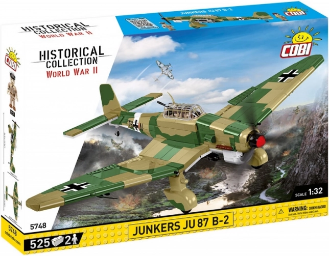 Stavebnica lietadla Junkers Ju 87 B-2 STUKA 1:32