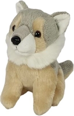 Ziki plyšový vlk sediaci 14 cm
