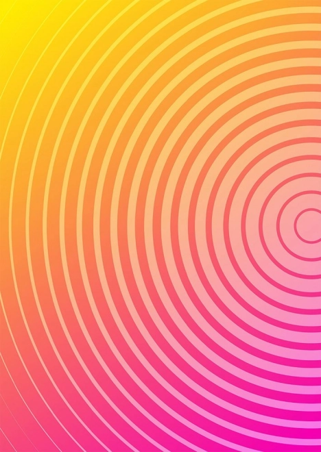 ENJOY Puzzle Kruhový Gradient 1000 Dielikov