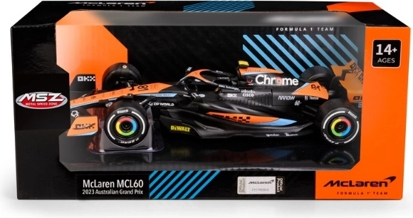 Zberateľský model formule MSZ McLaren MCL60 Australian GP v mierke 1:24