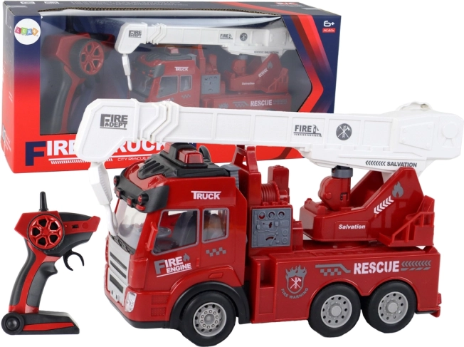 Záchranné Vozidlo S Žeriavom Na Diaľkové Ovládanie