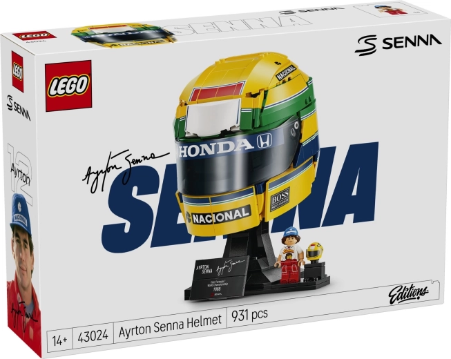 LEGO Editions prilba Ayrton Senna