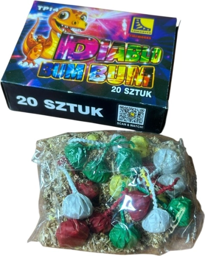 Mega práskacie guličky - 20 guličiek