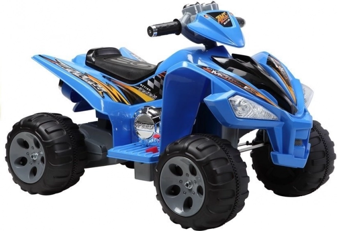 Veľký elektrický štvorkolka modrá