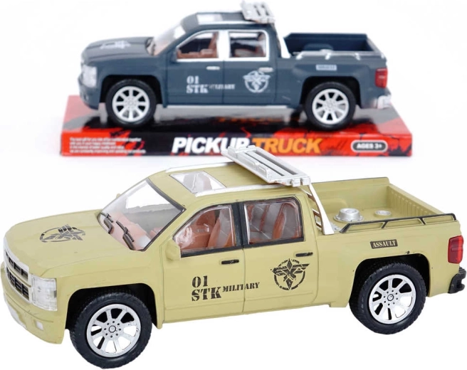 Plastové autíčko pick-up na zotrvačník 26 cm - 1 kus
