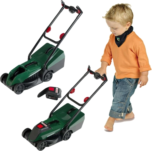 Detská kosačka Bosch na hru na záhradníka – Kosačka Bosch so svetelno-zvukovým modulom