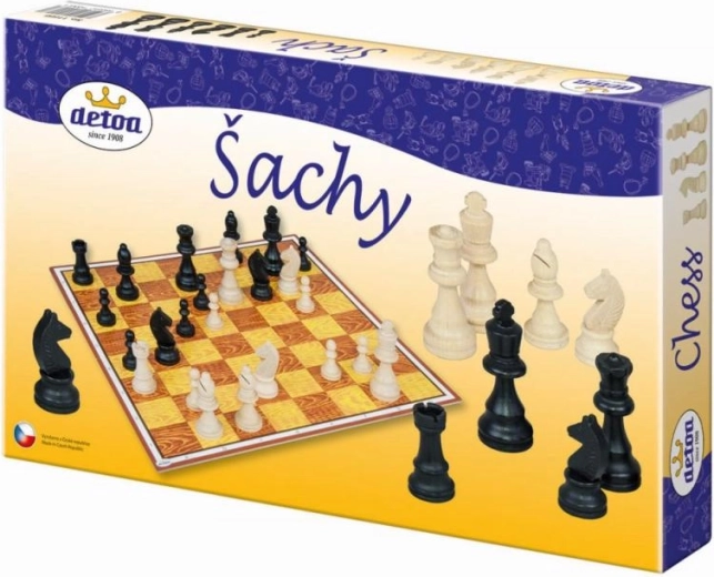 Detoa drevené šachy pre deti aj dospelých