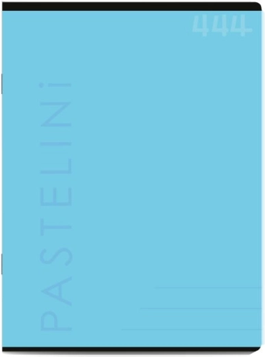 Zošit A4 PASTELINI modrý, linajkovaný 40 listov