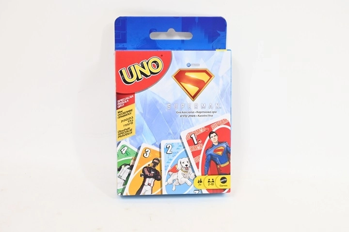 Kartová hra UNO Superman movie