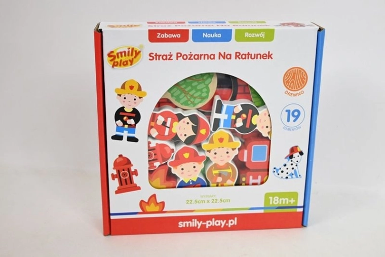 SmilyPl drevená hasičská stanica