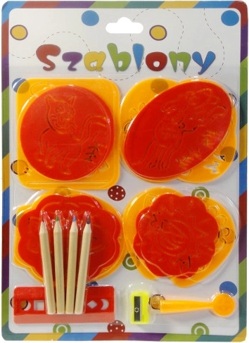 Súprava šablón na kreslenie pre deti