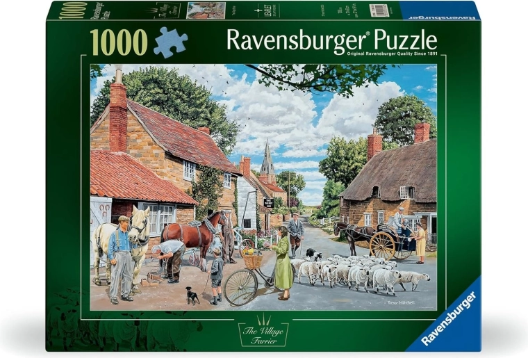 Ravensburger puzzle Kováčovo kráľovstvo 1 000 dielikov