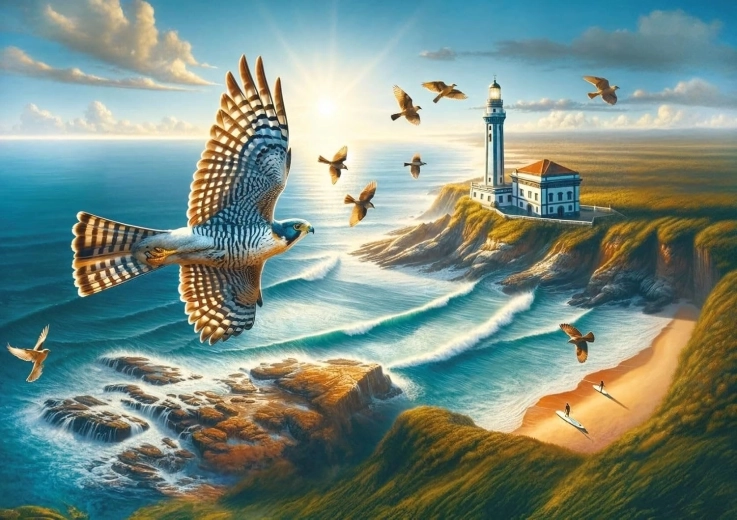 Puzzle Strážcovia nebies 2000 dielikov