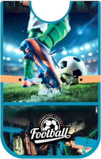 Detská zástera na výtvarnú výchovu futbal