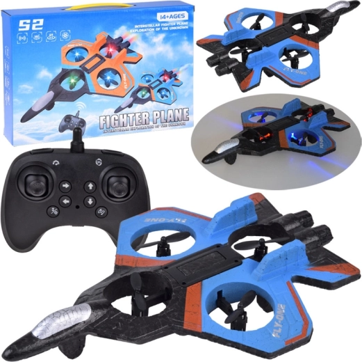 RC dron s LED osvetlením a 360° flipmi pre začiatočníkov