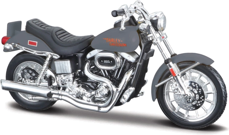 Maisto Harley-Davidson motocykel 1977 FXS Low Rider 1:18