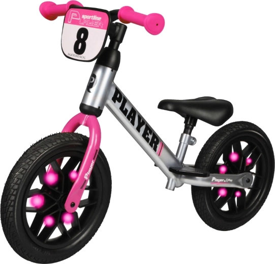 Qplay odrážadlo Player pink