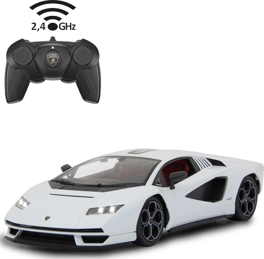 Diaľkovo ovládané auto JAMARA Lamborghini Countach LPI 800-4 1:16 biele
