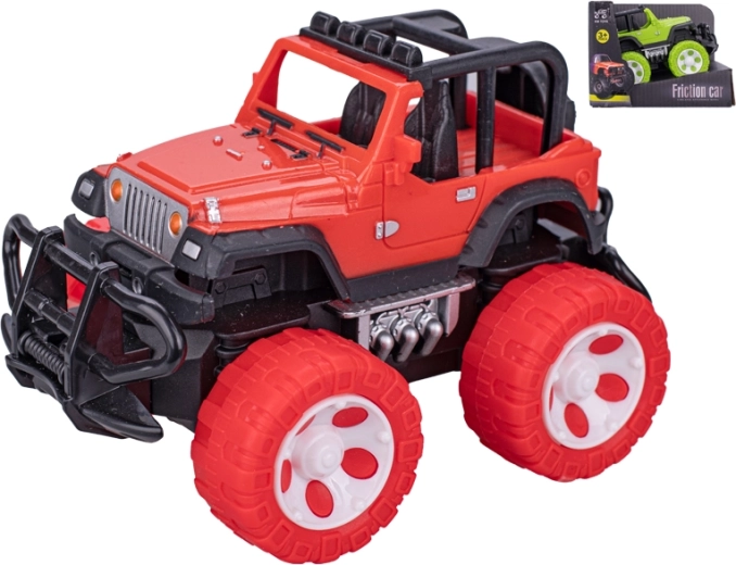 Terénne auto na zotrvačník 13 cm
