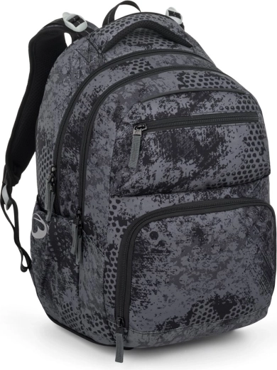 Bagmaster Zipster 25 školský batoh sivý