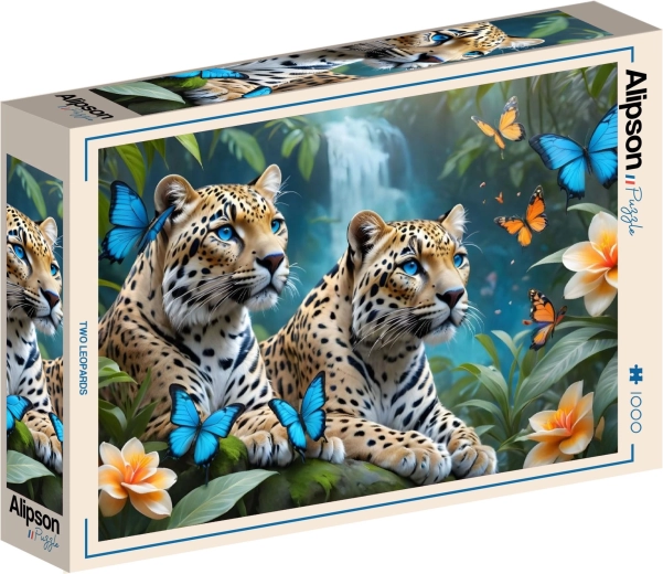 Alipson puzzle Dva leopardy 1000 dielikov
