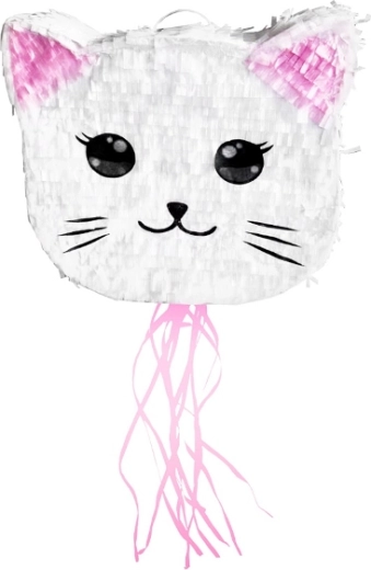 Piniata mačička so šnúrkami na ťahanie