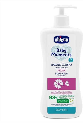 Chicco sprchový gél Baby Moments Relax 500 ml