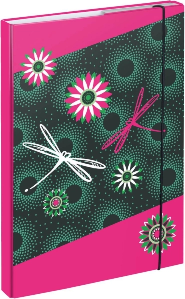 Dosky na školské zošity A4 Kvety