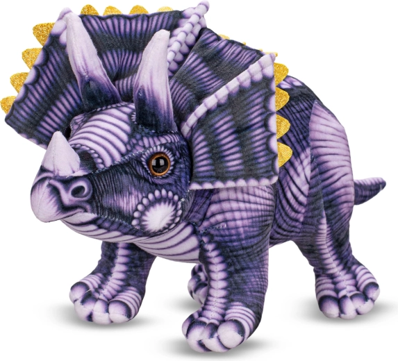 Plyšový dinosaurus Triceratops 35 cm – stojaci