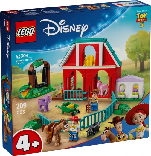 LEGO Disney Pixar Toy Story 5 konský ranč Blaze