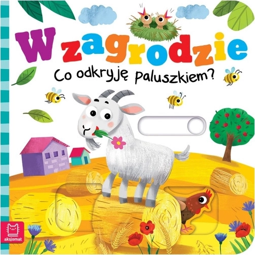 Na farme Čo objavím prstíkom? interaktívna kniha pre najmenších