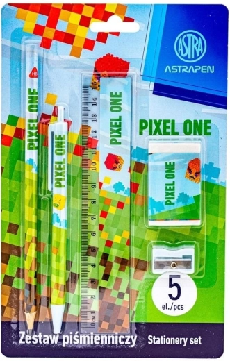 Písacia súprava Astra Pixel One – 5-dielna sada