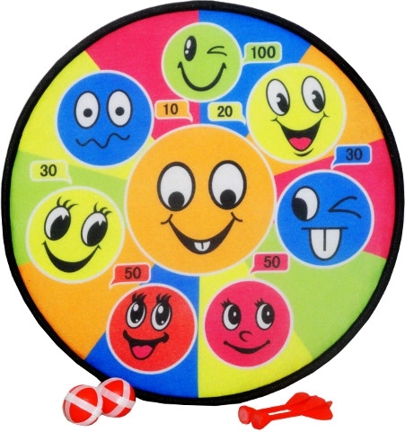 Lepený terč so suchým zipsom pre deti