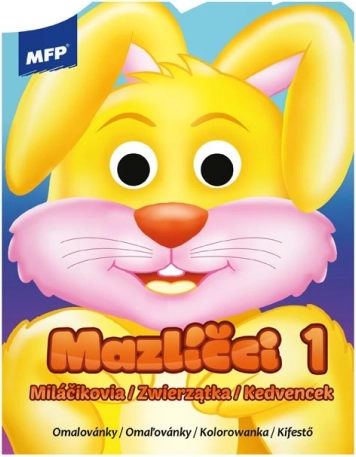 Omaľovánky MFP maznáčikovia s pohyblivými očami