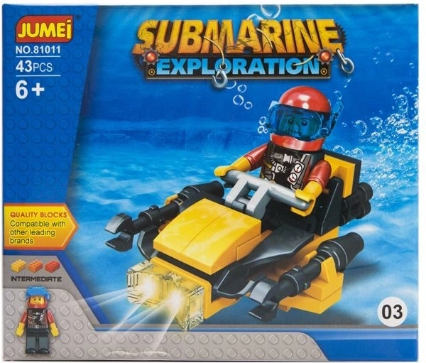 Stavebnica Jumei podmorská výprava 43 dielikov (Submarine Exploration)