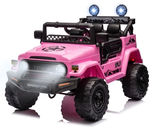 Elektrické autíčko Milly Mally Toyota FJ Cruiser ružové