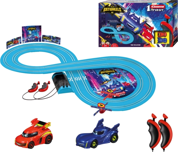Autodráha Carrera FIRST Batwheels Time for Action 2,4 m