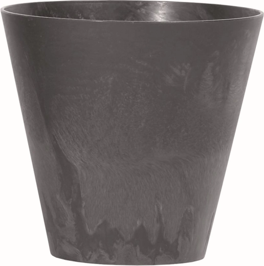 Kvetináč Tubus betónový efekt 40 cm antracit