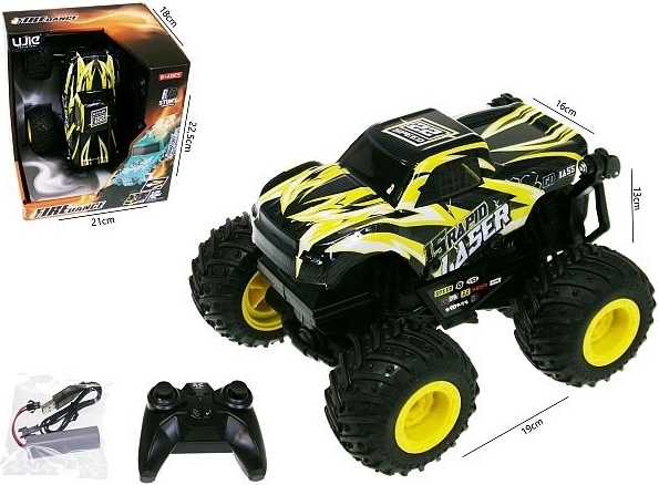 Terénne RC auto s rotáciou 360°