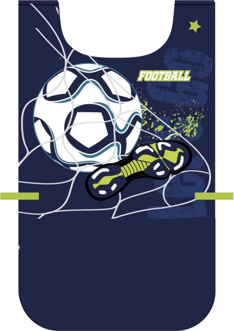 Detské ochranné pončo zástera futbal