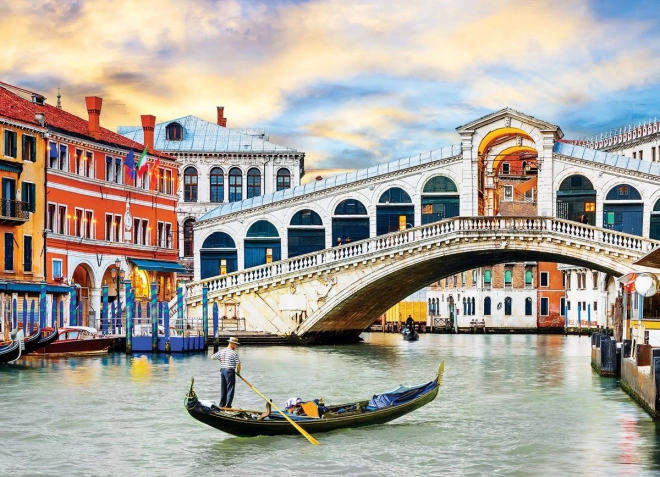 Puzzle Eurographics Most Rialto, Benátky 1000 dielikov