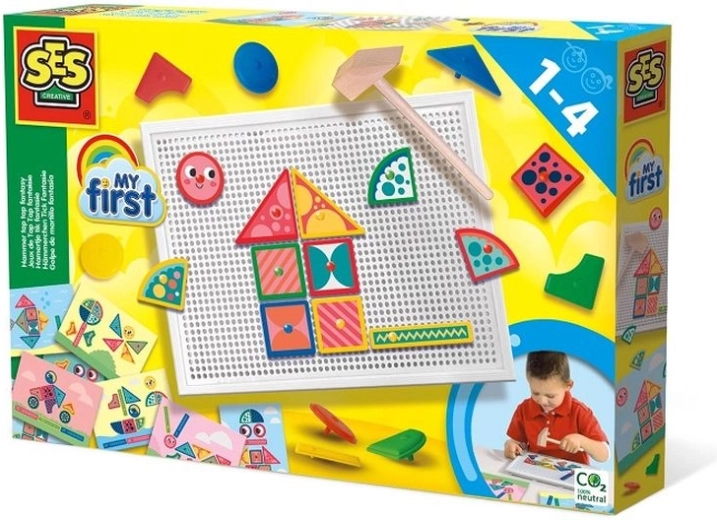 SES Creative My First stuku puku – zatĺkacia mozaika