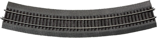 Roco Line oblúková koľaj s podložím