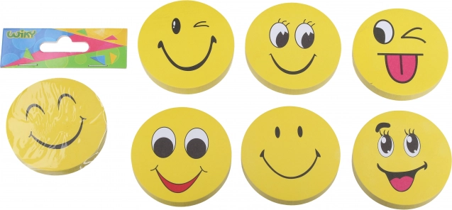 Samolepiaci bloček Smajlík