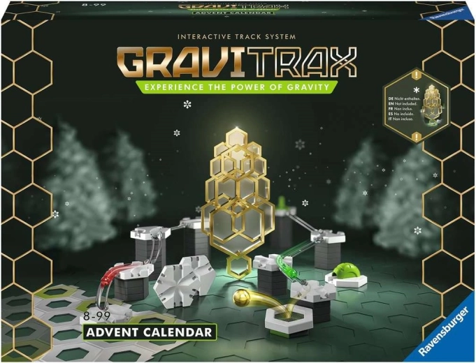 Ravensburger GraviTrax adventný kalendár – rozšírenie pre guľôčkovú dráhu