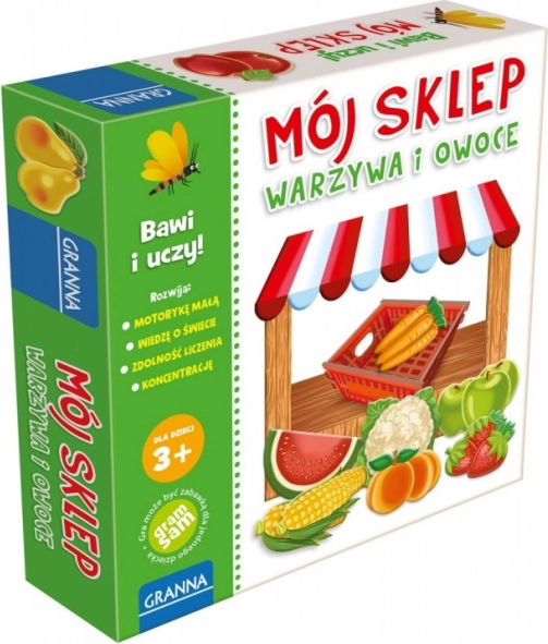 Môj obchod: ovocie a zelenina – vzdelávacia hra GRANNY