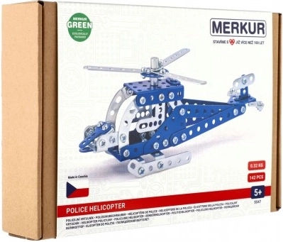 Stavebnica Merkúr Policajný vrtuľník