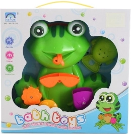 Žaba do vody s prísavkami a krhličkou v tvare rybičky